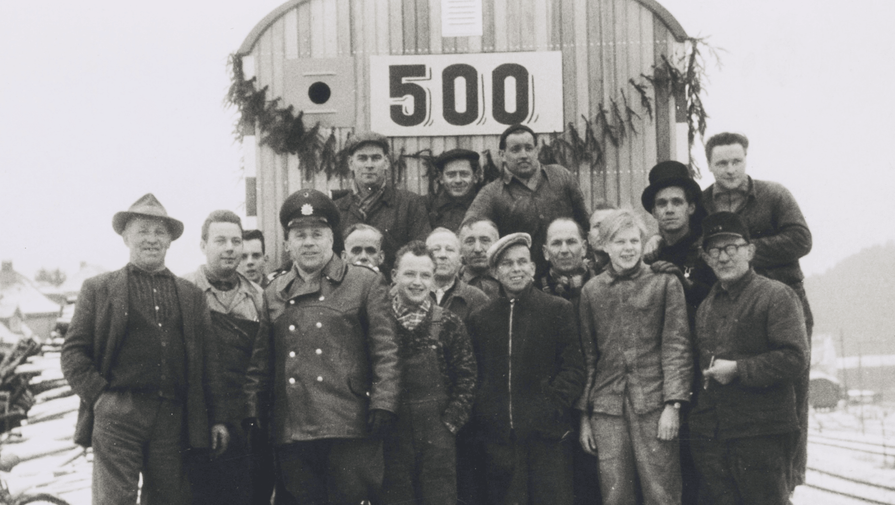 1963 - Produktion des 500. Bauwagens